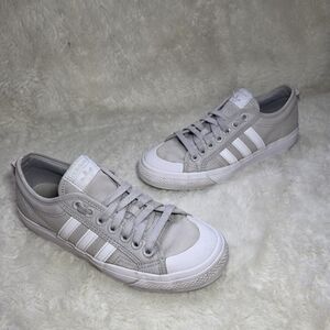 Adidas Nizza Low - Grey Two/Cloud White - Men’s Size 7